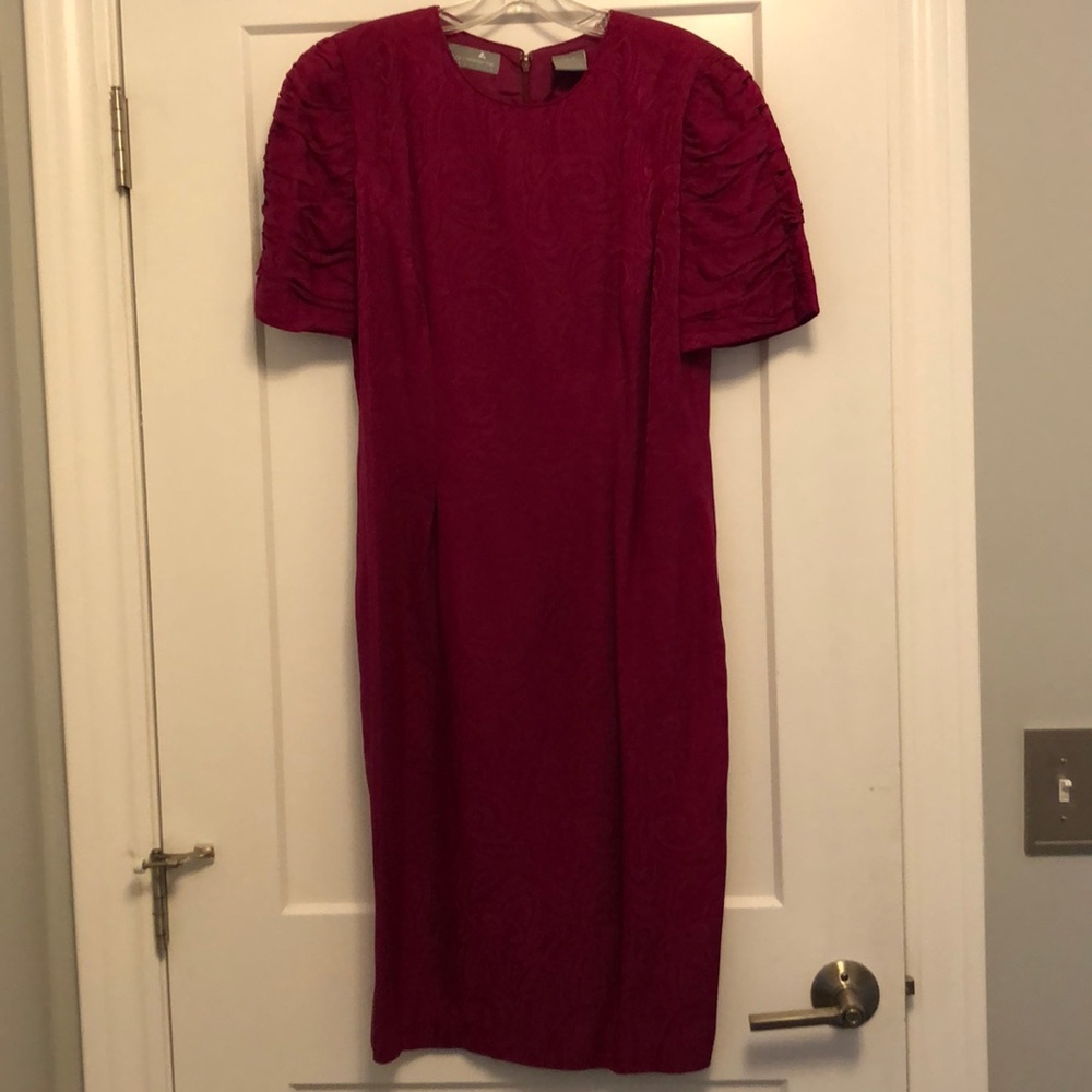 Liz Claiborne Silk Dress. Paisley pattern Size 8